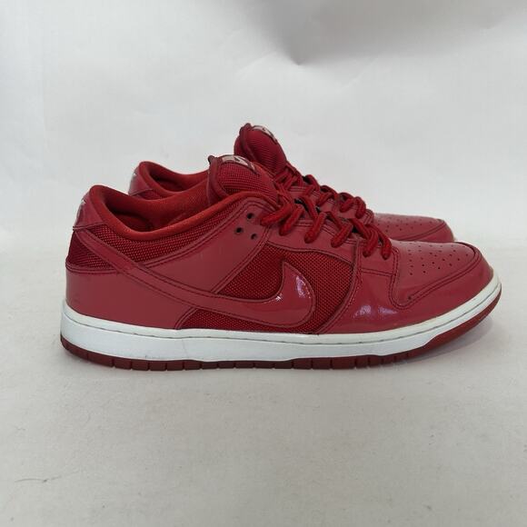 Nike Dunk Low Pro SB “Varsity Red Patent Leather” 304292-616 main image 8